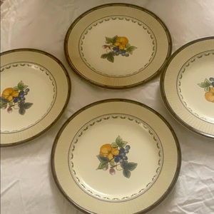 Mikasa Garden Blossom plates